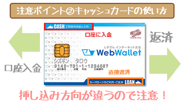 静岡銀行カードローンの返済におけるキャッシュカードの使い方