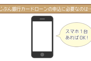 じぶん銀行の申し込みはスマホ1台あればOK!