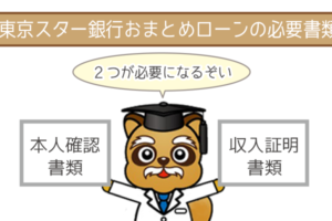 東京スター銀行おまとめローンの必要書類