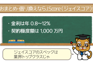 ジェイスコアのおまとめ・借り換えはダントツでトップ