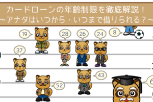 カードローン業者によって年齢制限は異なる!